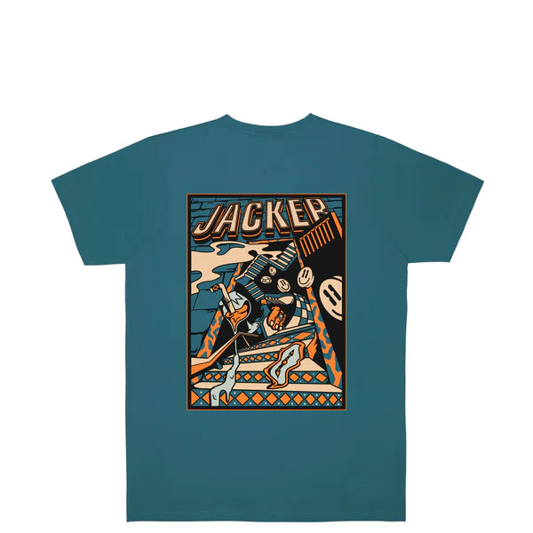 Jacker - Therapy - T-Shirt Blue Jacker