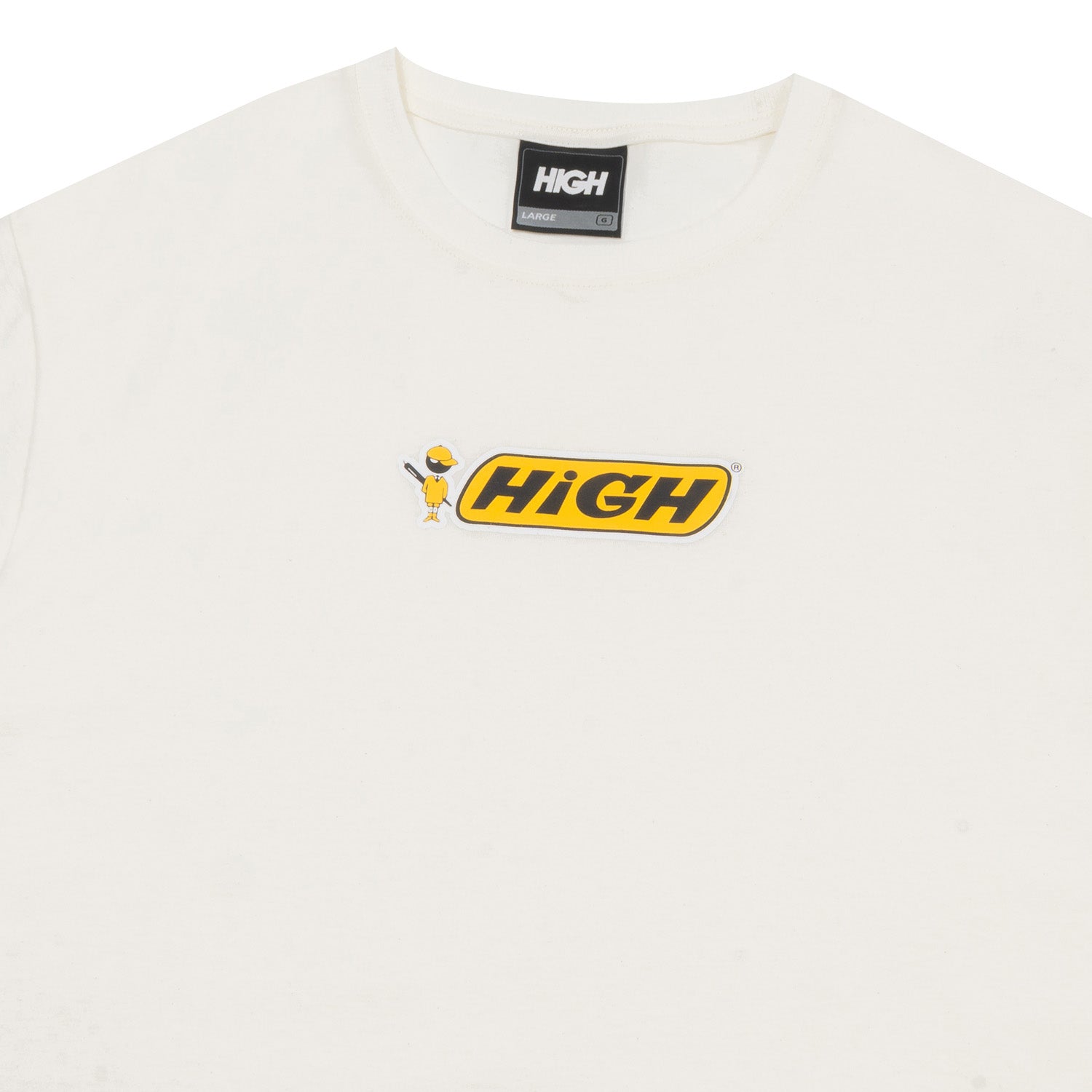 HIGH - Tee Flik T-Shirt (White) C-Vida Skate Shop