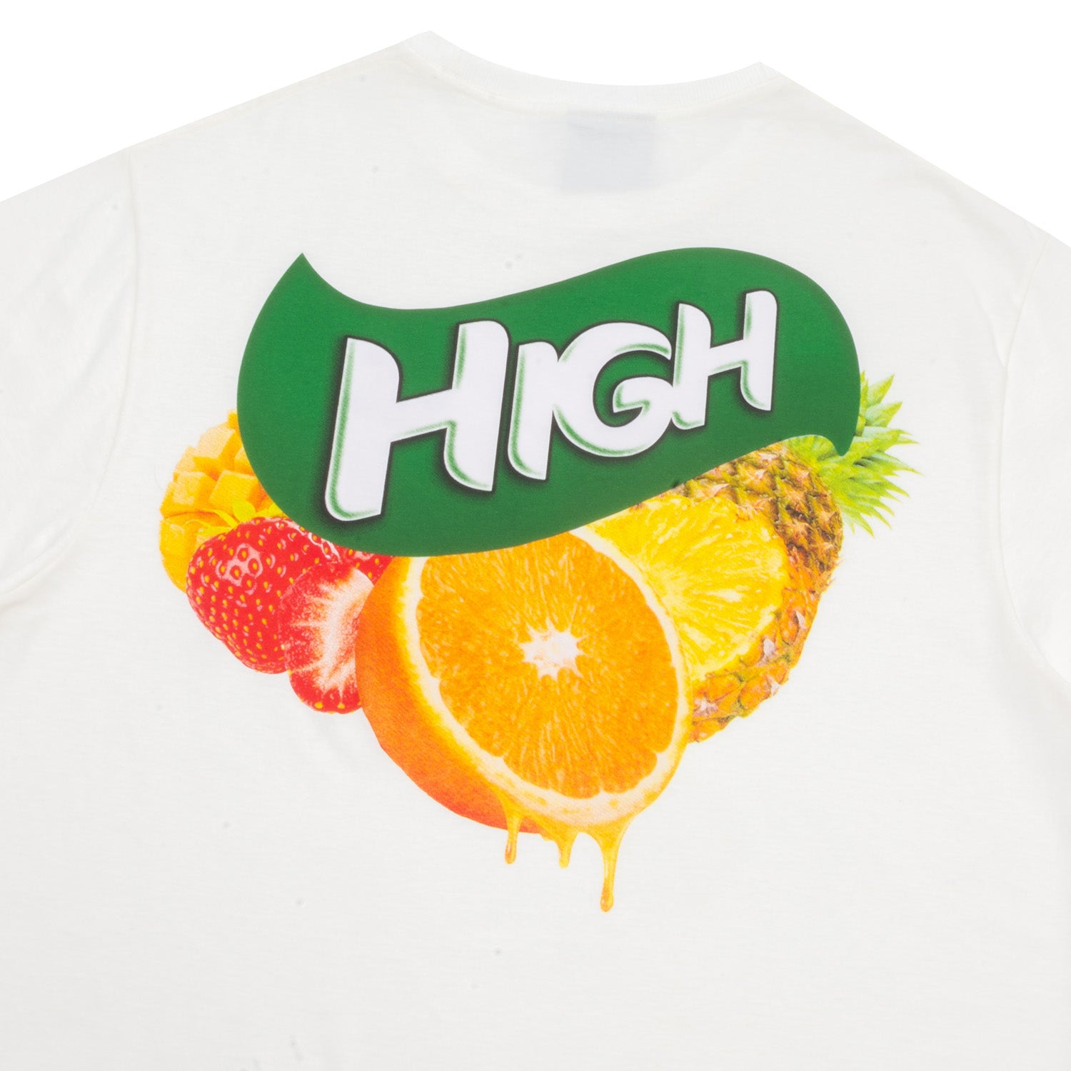 HIGH - Tee Juicy T-Shirt (White) C-Vida Skate Shop
