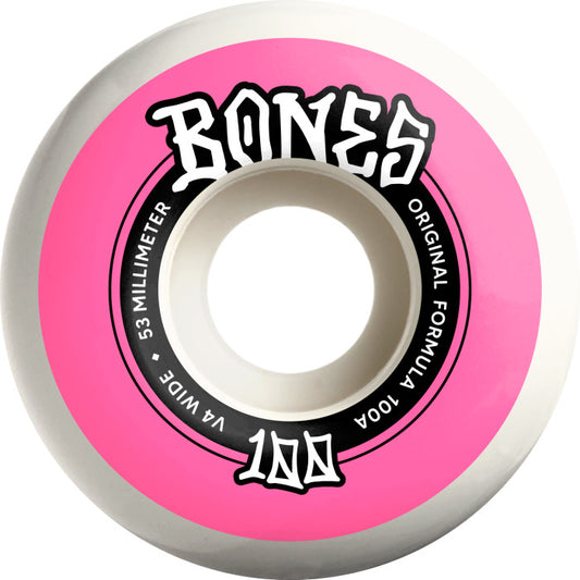 Bones Wheels - 100A OG Formula Side Cuts