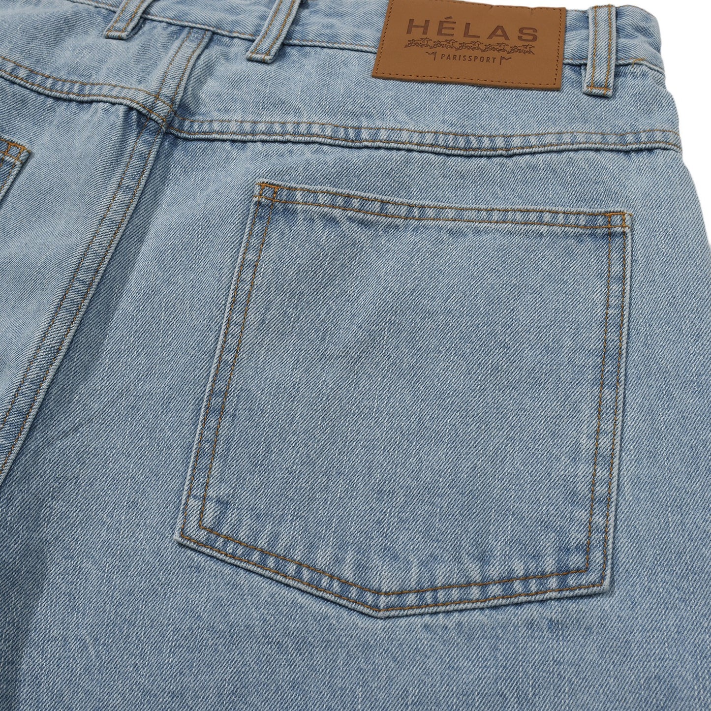 CLASSIC DENIM SHORT WASHED LIGHT BLUE