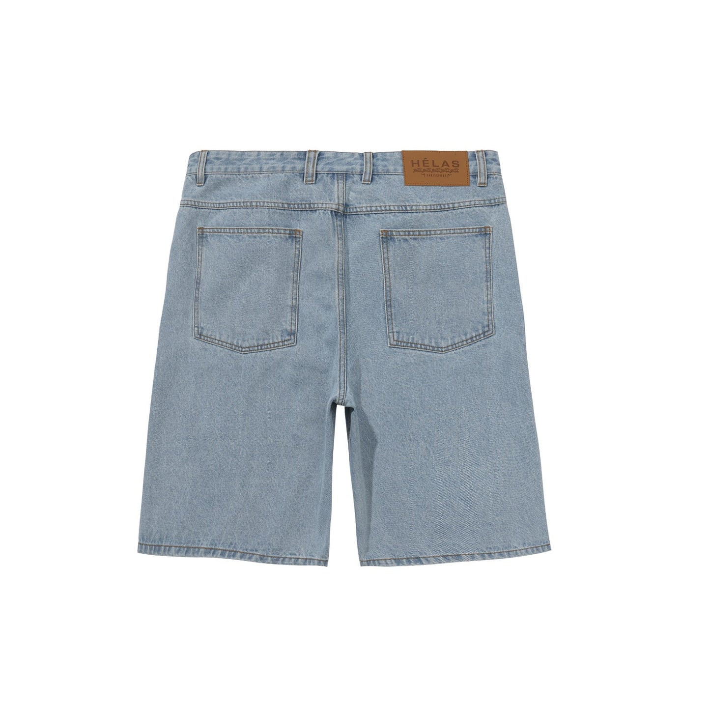 CLASSIC DENIM SHORT WASHED LIGHT BLUE