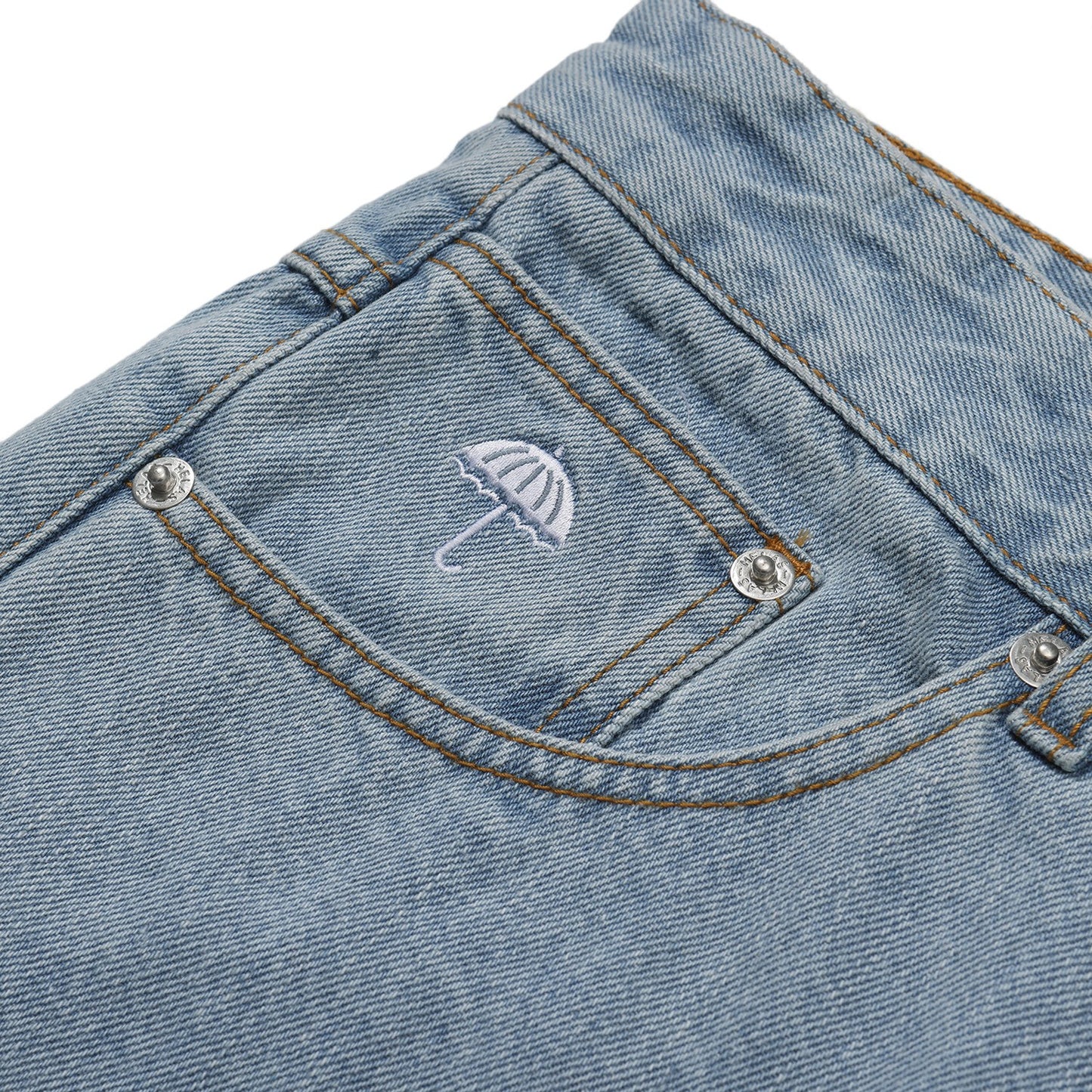 CLASSIC DENIM SHORT WASHED LIGHT BLUE