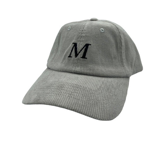 GORRA MOKA Cap - M corduroy - Gris