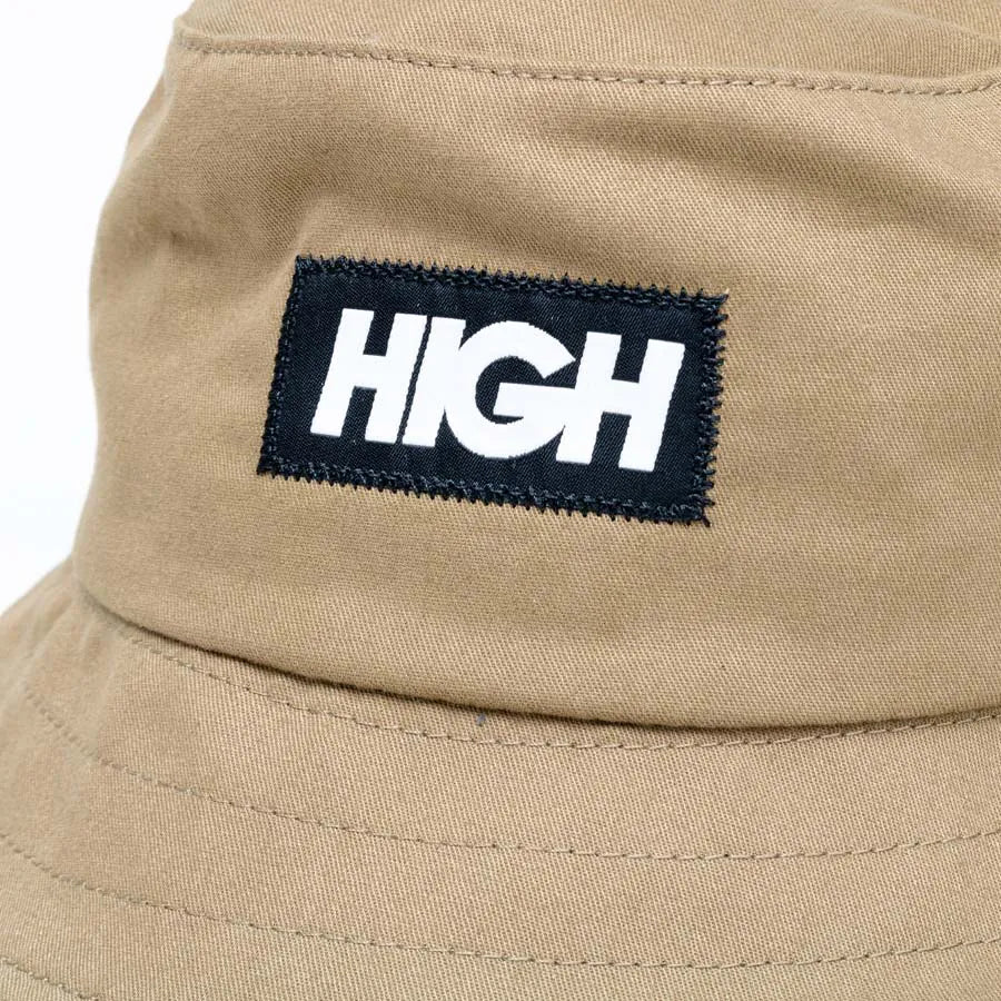 Bucket Hat High Company - Logo Beige