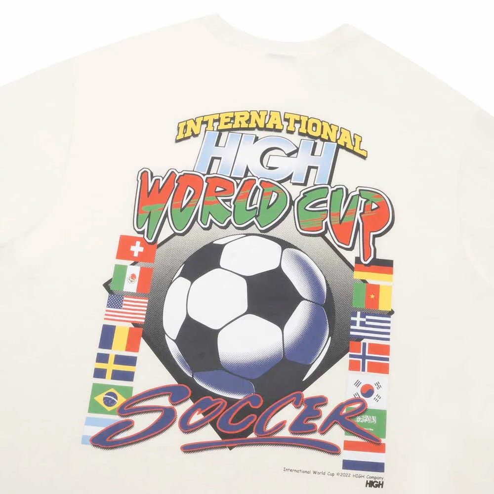 HIGH - Soccer White T-shirt