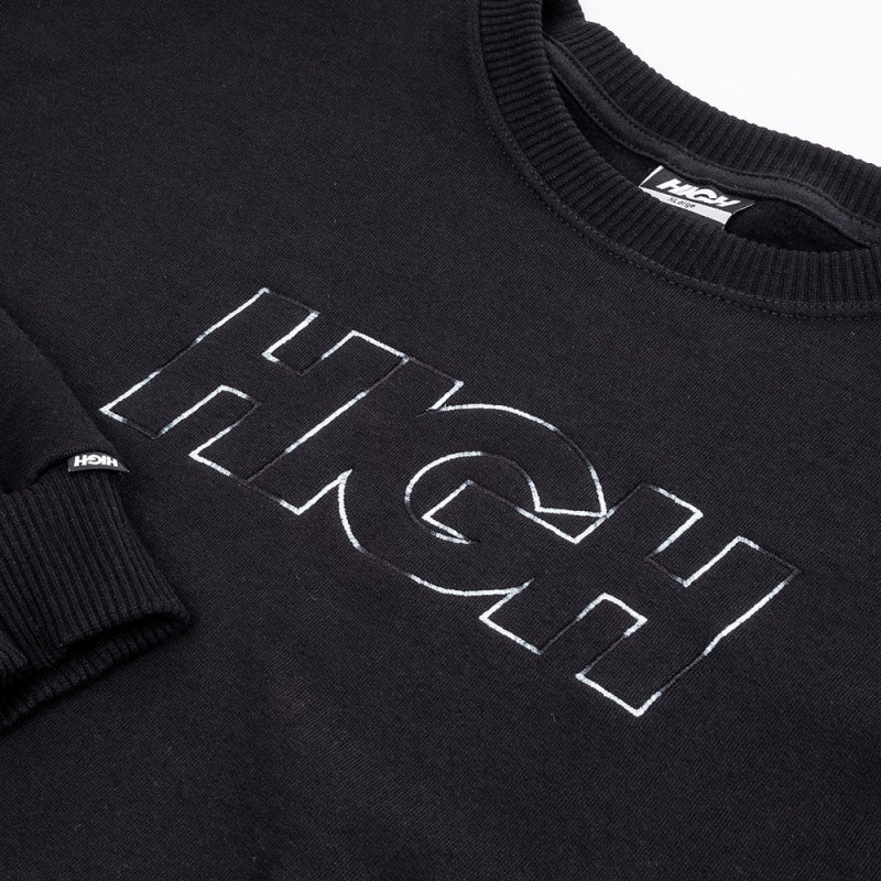 HIGH - Crewneck Logo - Black HIGH COMPANY