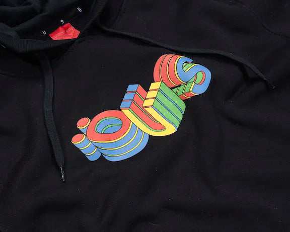 ÖUS - Kangaroo Blocks Hoodie (Black)