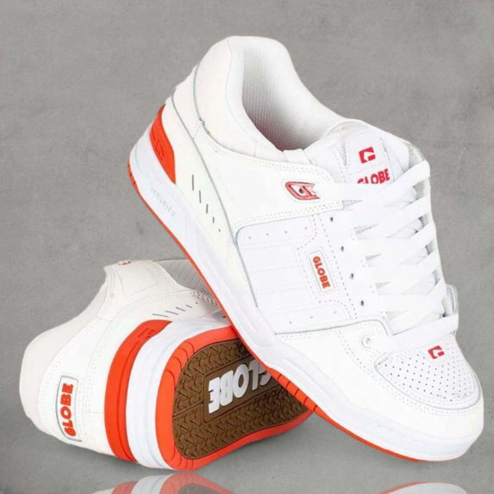 GLOBE FUSION WHITE/RED