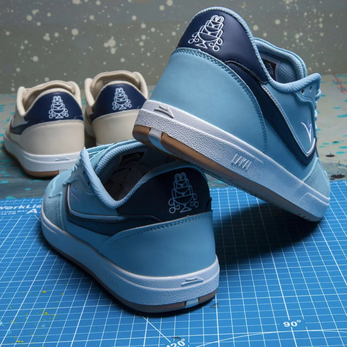 Lakai - Terrace - Light Blue Suede