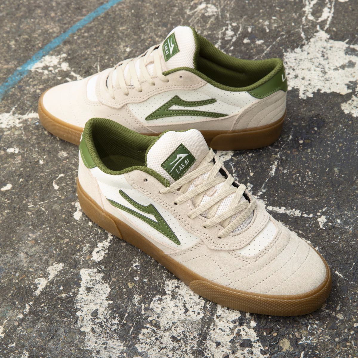 Lakai - Cambridge - Cream Suede