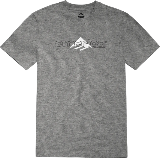 T-Shirt Emerica Trace Tee (Grey) emerica