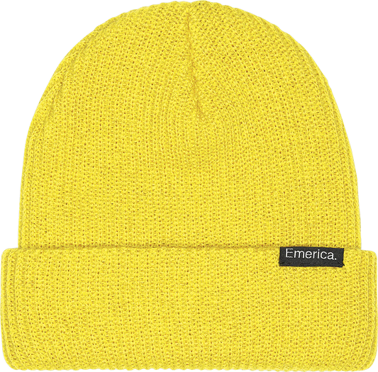 Beanie Emerica - Logo Clamp (Yellow) emerica