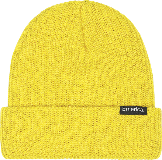 Beanie Emerica - Logo Clamp (Yellow)