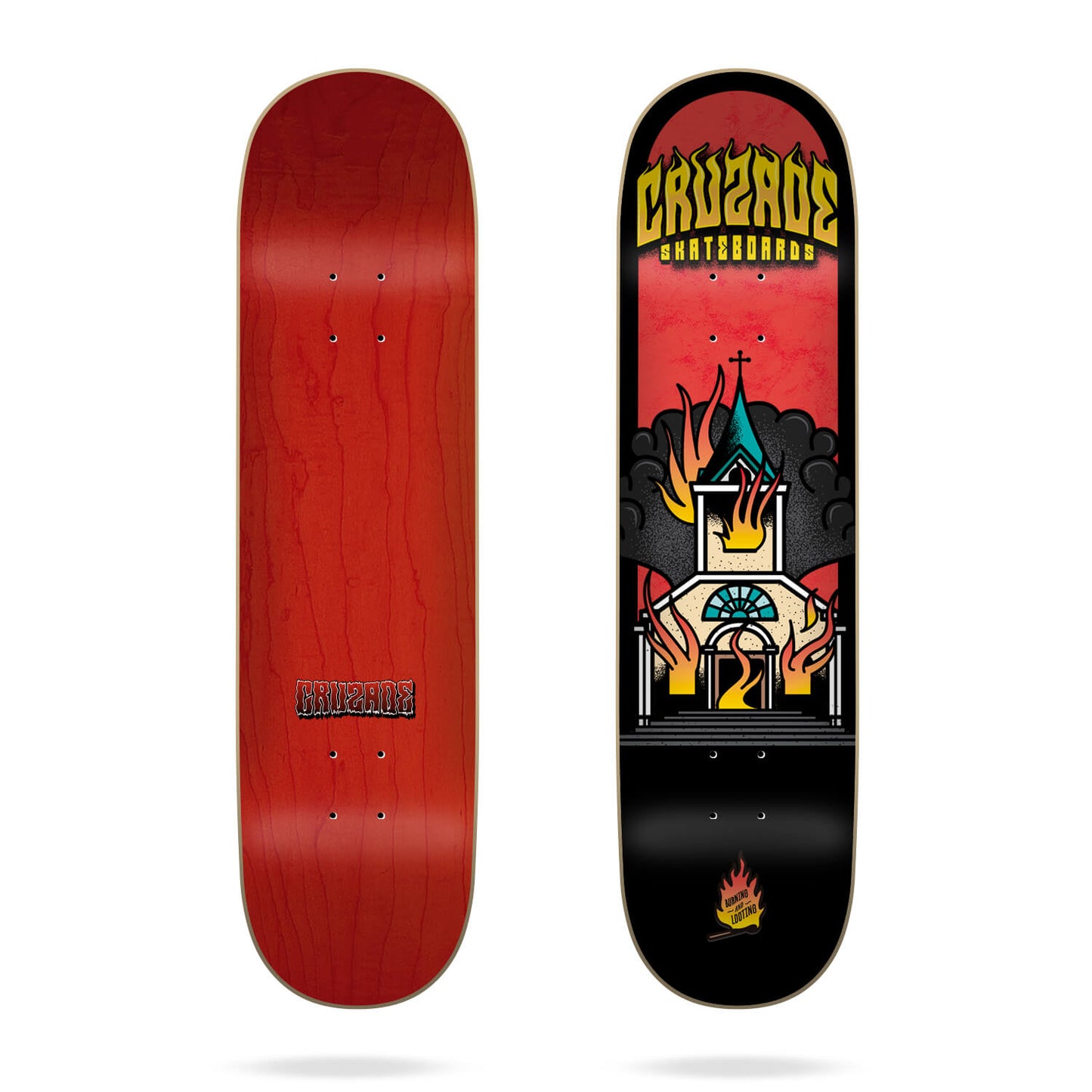 Cruzade - Burning And Looting Deck 8.0"
