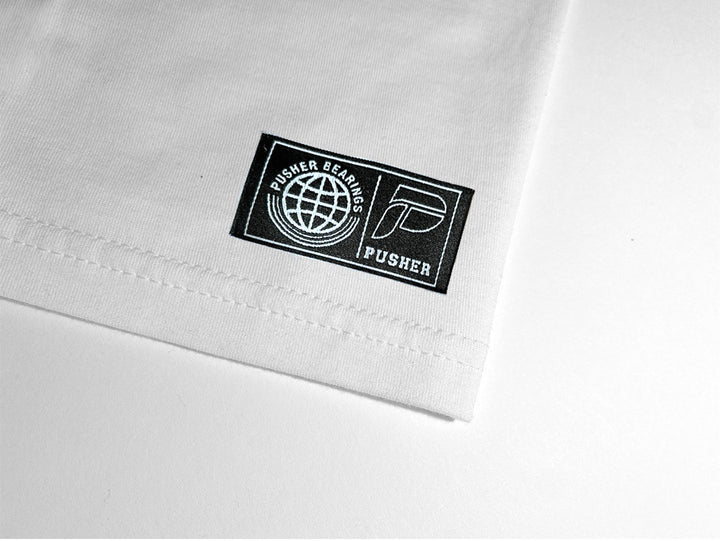 Pusher Bearings -  Wu T-Shirt White