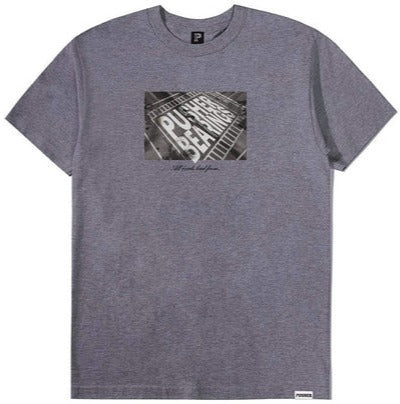 T-Shirt Cross Roads (Grey) - Pusher Bearings Pusher Bearings