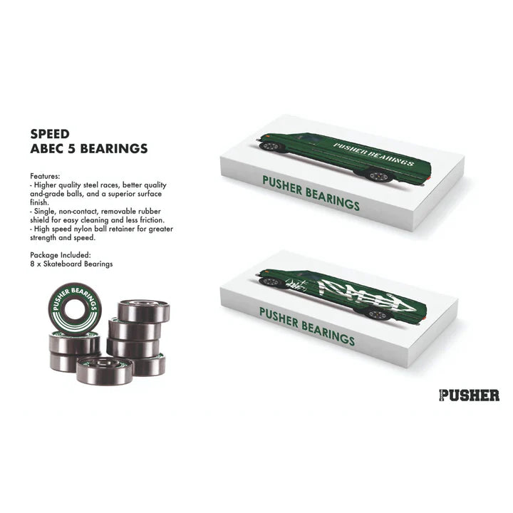 Pusher - Speed Abec 5 Bearings Pusher Bearings