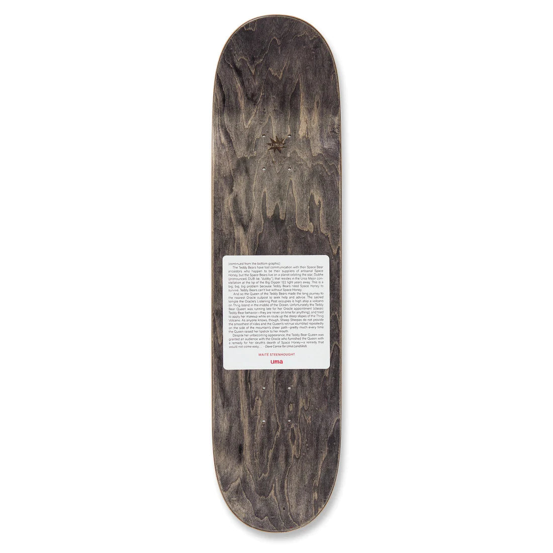UMA - Teddy Bear Maité Deck 7.75" UMA Landsleds