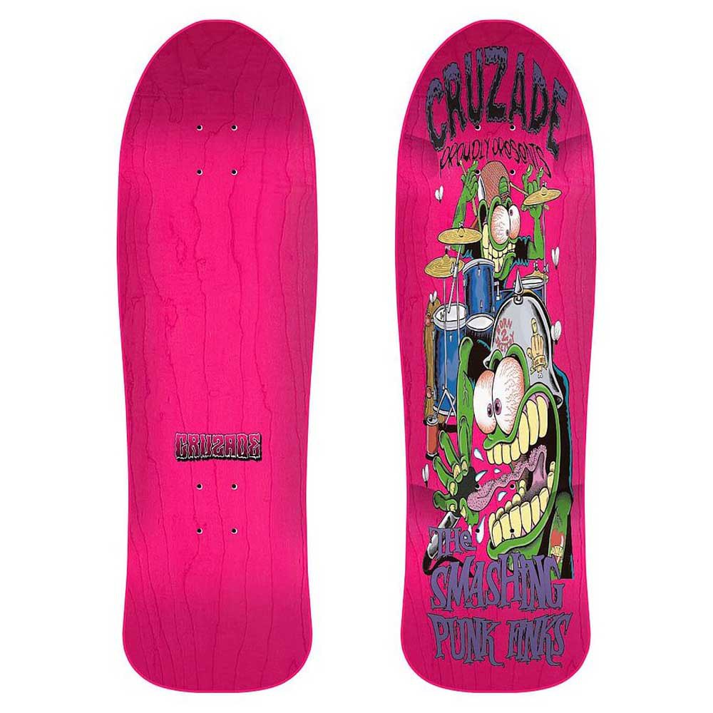 Deck CRUZADE - Smashing Punk Finks 9.0" (Pink) Cruzade